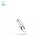 LED G4 column 12V 1,5W SILIKON CW SPECTRUM