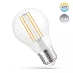 LED GLS 5W E-27 COG 230V CCT+DIM CLEAR Wi-Fi Spectrum SMART