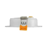 DURE 3 DOWNLIGHT 5W WW 230V 110st IP54 IK06 95x31 BIAŁY okrągła zasilacz zintegrowany