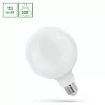 LED GLOB G125 E-27 230V 11W COG WW MILKY SPECTRUM