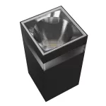 TORRE RING 9W CCT 230V IP54 99x78x156MM CZARNY KWADRATOWA ELEWACYJNA JEDNOKIERUNKOWE