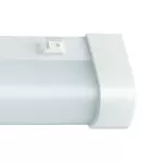 AQUATICA 15W NW 230V 150st IP44 596x46x63 BIAŁY okrągła końcówka, włącznik