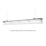 LIMEA LED TUBE SLIM HERMETYK G13 1x150 250V IP65  1610x65x63 mm SZARY