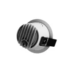 ORBITO DOWNLIGHT 10W WW 230V 40st IP44 Ra90 UGR&lt;19 97X65MM BIAŁY/CZARNY MAT okrągła 5 lat gw