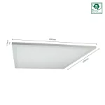 ALGINE DUO 2in1 PANEL 30W NW 230V 120st IP20 IK06  600x600x17mm BIAŁY 5lat gw.zasilacz zintegrowany