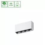 MINI16 ALLDAY INSPIRE ONE  DARK LIGHT 50st CZARNY 940 10W 230V 160mm BIAŁY