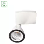 MADARA COB LED 230V 30W 24ST IP20 WW SZYNOWE biała