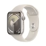 Apple Watch 9 45mm GPS Starlight Aluminium Case Starlight Sport Band M/L | Smartwatch |