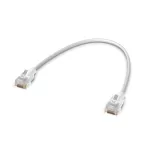 Ubiquiti UACC-Cable-Patch-EL-0.15m-W | Patchcord LAN Etherlighting | Cat.6, 0.15m