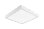 G-TECH OPRAWA DOWNLIGHT FABRO, LED, 24W, 2400lm, 4000K, AC220-240V, IP44, NATYNKOWA, KWADRAT, BIAŁY