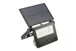 NAŚWIETLACZ SOLARNY LUMOS II, LED, 2000lm, 6400K, 2600mAh WYMIENNA, IP65, CZARNY