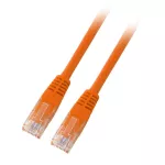 Patchcord RJ45 U/UTP kat. 6 PVC CCA pomarańczowy 7,5m