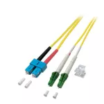 Patchcord SM, 9/125, SC/PC-LC/APC duplex dł. 1m