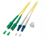 Patchcord SM, 9/125, SC/APC-LC/PC duplex dł. 1m