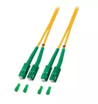 Patchcord SM, 9/125, SC/APC-SC/APC duplex dł. 1m