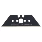 Ostrza trapezowe PRO SHARP 0,65x0,61 mm czarne, wolfcraft (5 szt.)