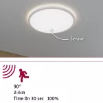 Plafoniera ATRIA LED z czujnikiem 22W okrągła 420mm 4000K 230V biały / tworzywo sztuczne