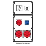 ROZDZIELNICA BEZ BEZPIECZNIKÓW;0-1(32A);0-1(16A);2X5X32A;1X5X16A;1X3X16A;INA=32A