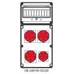 ROZDZIELNICA BEZ BEZPIECZNIKÓW;3X5X32A;1X5X16A;INA=32A;IP54