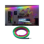 Taśma wewnętrzna LED Czarna Neonowa 5m 12W 96 diod/m RGB+ 24VA