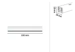 Szynoprzewód URail system 0,1m 230V biały RAL9003 / metal