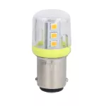 Żarówka LED, BA15d, 240VAC, żółta