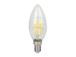 LED line LITE żarówka LED E14 5W 4000K 600lm 220-240V FILAMENT C35 ŚWIECZKA ŚCIEMNIALNA