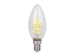 LED line LITE żarówka LED E14 5W 2700K 600lm 220-240V FILAMENT C35 ŚWIECZKA ŚCIEMNIALNA