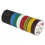 Taśma izolacyjna PVC 19mm / 20m mix