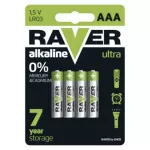 Bateria alkaliczna Raver Ultra Alkaline AAA (LR03) blister 4