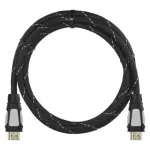 Przewód HDMI 2.0 wtyk A - wtyk A, nylon, 1,5m