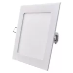 Panel LED wpuszczany kwadratowy 12.5W IP20 ciepła biel