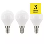 Żarówka LED Classic Mini Globe / E14 / 5 W (40 W) / 470 lm / neutralna biel 3PK