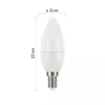 Żarówka LED Classic świeczka / E14 / 5 W (40 W) / 470 lm / neutralna biel 3PK