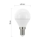 Żarówka LED True Light Mini Globe / E14 / 4,2 W (40 W) / 470 lm / ciepła biel