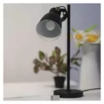 Lampa biurkowa E27 JULIAN 46 cm czarna