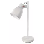 Lampa biurkowa E27 JULIAN 46 cm biała