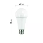 Żarówka LED Classic A67 / E27 / 17 W (120 W) / 1 900 lm / neutralna biel