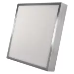 Panel LED natynkowy NEXXO, kwadrat, srebrny, 28,5W, CCT