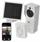 GoSmart Dzwonek wideo IP-09D z Wi-Fi, akumulatorem i panelem solarnym