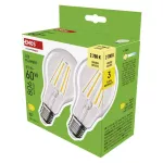 Żarówka LED Filament A60 / E27 / 5,9 W (60 W) / 806 lm / 806 lm / ciepła biel