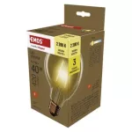 Żarówka LED Vintage G95 / E27 / 4,5 W (40 W) / 420 lm / 420 lm / ciepła biel