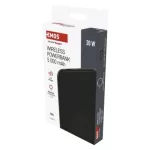 Powerbank EMOS WI 521, 5 000 mAh, 20 W+Wireless, czarny