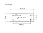 SU-MA lampa stojąca Form B FLS-750