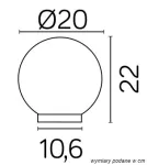 SU-MA klosz Kule Classic G 200 Z ALU FU