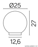 SU-MA klosz Kule Classic G 250 Z ALU FU