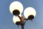 SU-MA lampa stojąca zewnętrzna kule Classic OGMWN 3 300