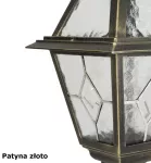 SU-MA lampa wisząca zewnętrzna Witraż K 1018/1/N