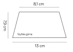 SU-MA Szybki do górnej części (daszka) lamp z serii Witraż SZ 1018 N