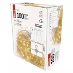 Dekoracje - 100LED drop łezki 2,9m ciepła biel, 8 programów, IP44